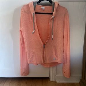 Bench peach/pink full zip hoodie grey hoodie